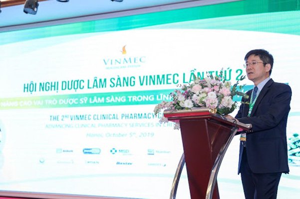 TS.BS Phùng Nam Lâm – Phó TGĐ Hệ thống Y tế Vinmec, phát biểu khai mạc Hội nghị