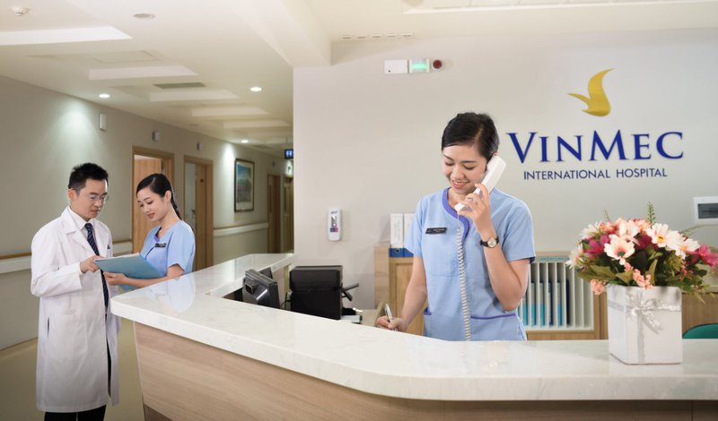 Instructions for booking an appointment at the Breast Screening Center at Vinmec Times City