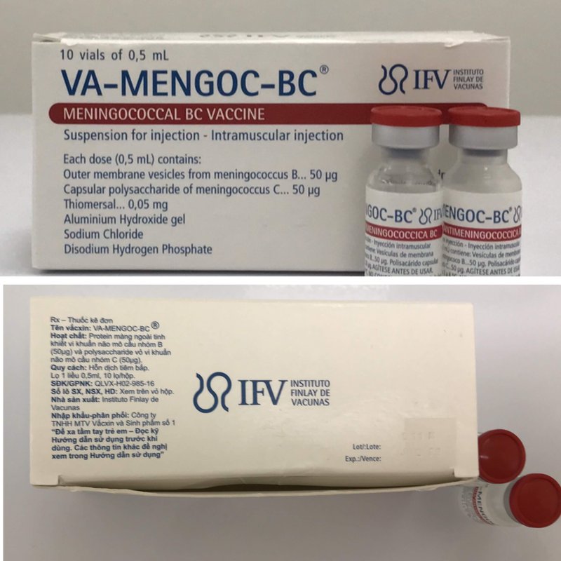 Vắc-xin Mengoc BC 0,5ml (Cuba)