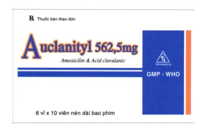 thuốc Auclanityl 562 5mg
