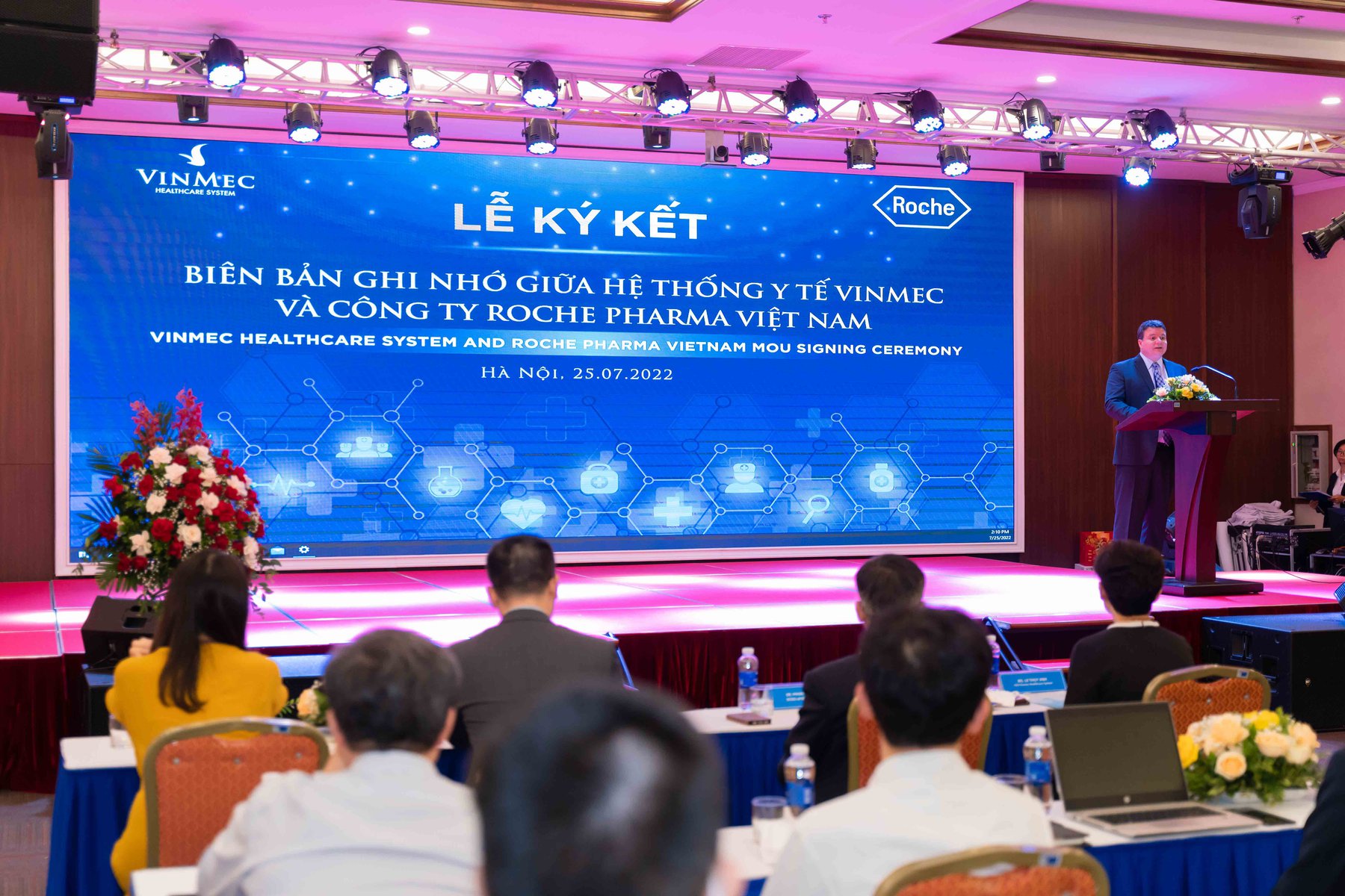 Vinmec hợp tác với Roche Pharma Việt Nam