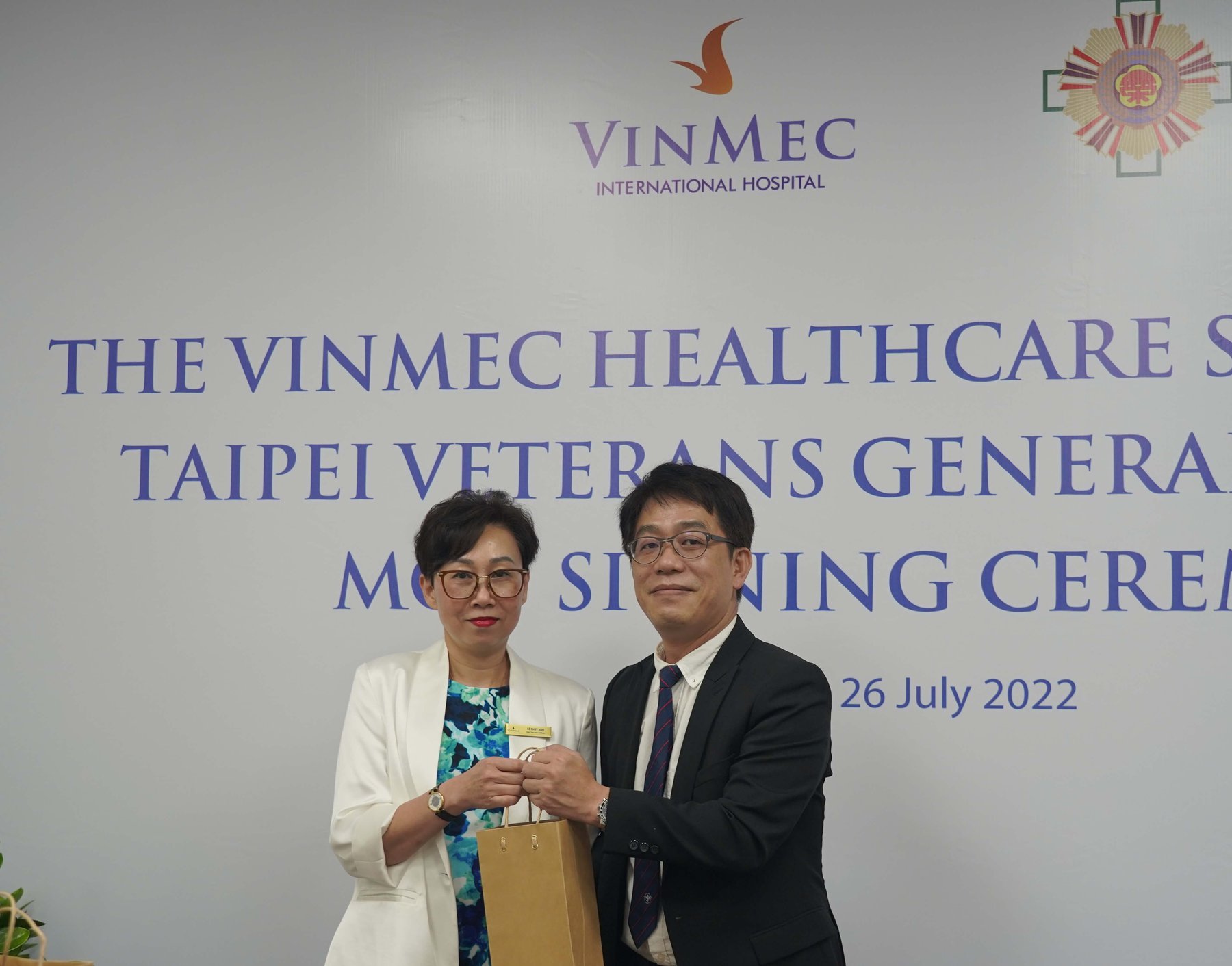 Vinmec hợp tác Bệnh viện Đa khoa Cựu chiến binh Đài Loan