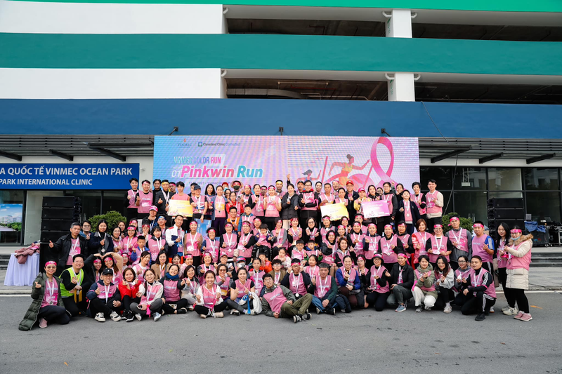 Vinmec cùng 3000 phụ nữ Việt đồng lòng “Biến yêu thương thành hành động - Chiến thắng ung thư vú”