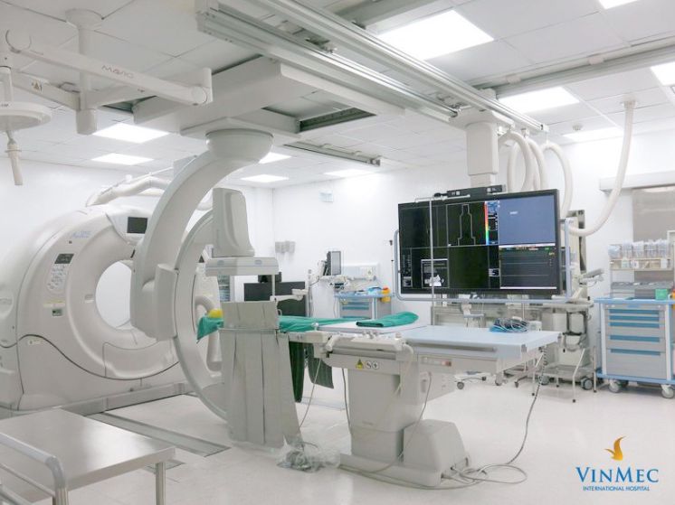 Hệ thống Angio - CT can thiệp mạch của Vinmec