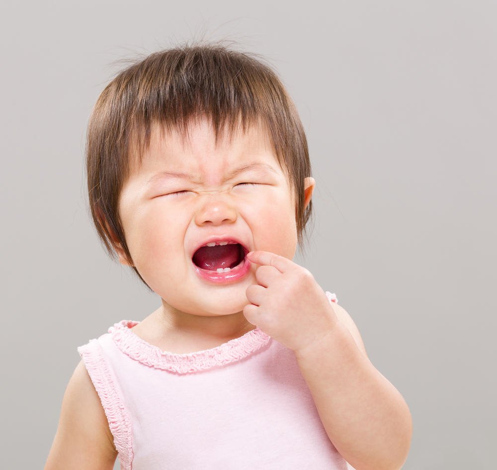 trẻ em đau răng