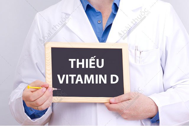Thiếu vitamin D gây bệnh gì
