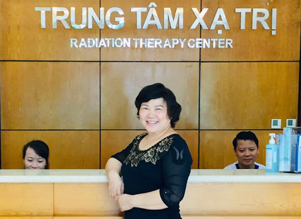 Cô Huỳnh Diệp phục hồi sau quá trình điều trị xạ trị ung thư tại Bệnh viện Vinmec