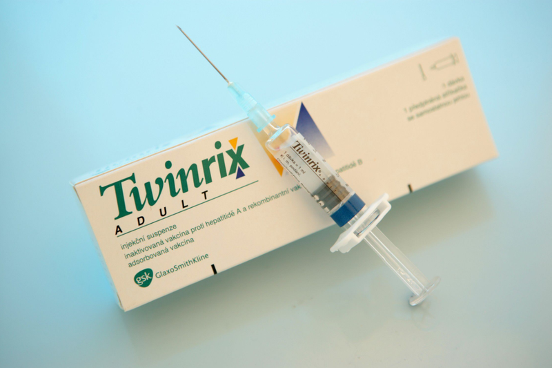 Vắc-xin tích hợp Viêm gan A, Viêm gan B Twinrix 1ml của công ty GSK - Bỉ.