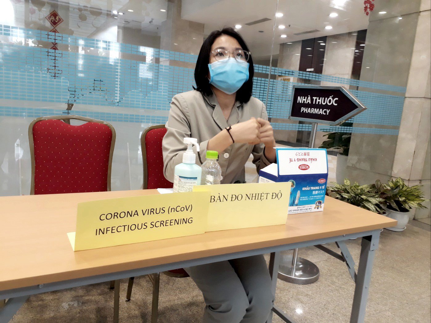 Công tác phòng chống dịch virus corona 2019 tại Bệnh viện Vinmec Times City