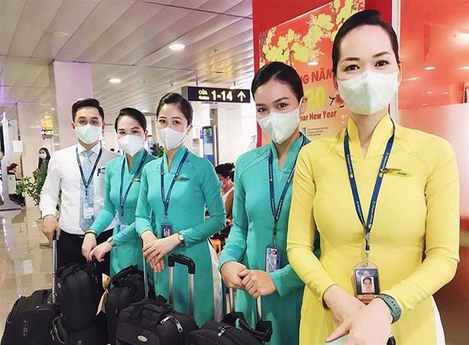 biện pháp phòng ngừa virus corona cho nhân viên hàng không
