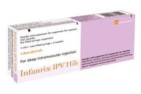 vắc xin Infanrix-IPV/Hib