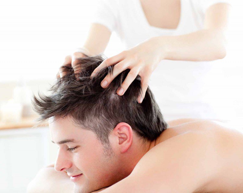 Massage da đầu