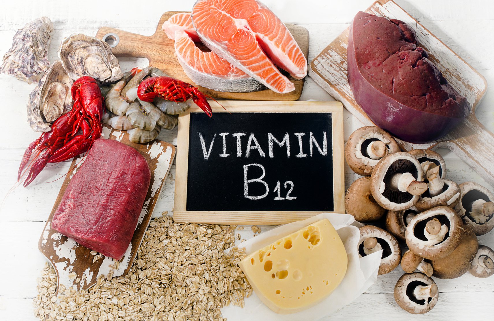 Một số thực phẩm chứa nhiều vitamin B12