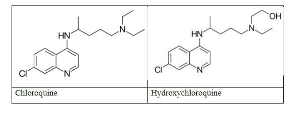 Chloroquine và hydroxychloroquine