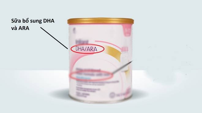 bổ sung DHA và ARA vào các sữa công thức cho trẻ sơ sinh