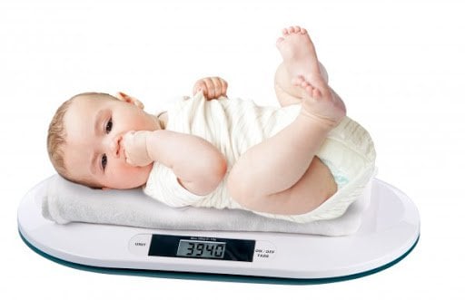 Trẻ sơ sinh tăng cân