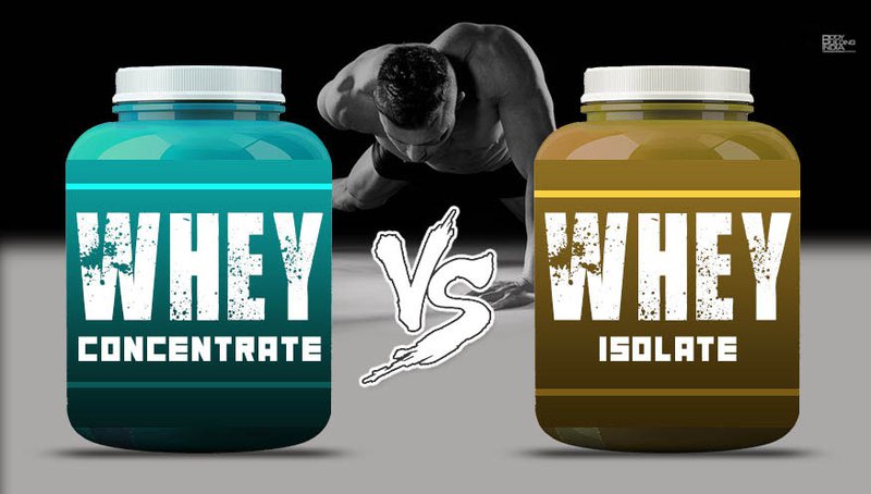 Whey Protein Isolate và Whey Protein Concentrate