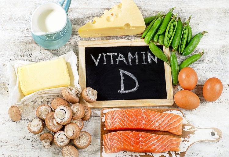 Bổ sung vitamin D thông qua chế độ dinh dưỡng