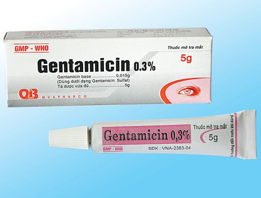 thuốc mỡ gentamicin 0,3%
