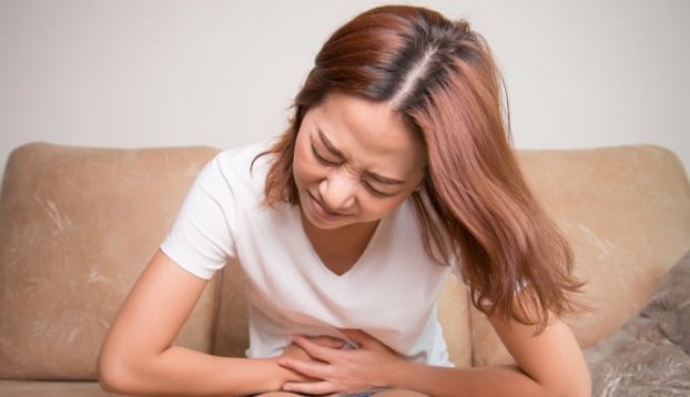Postpartum discharge has an unpleasant odor
