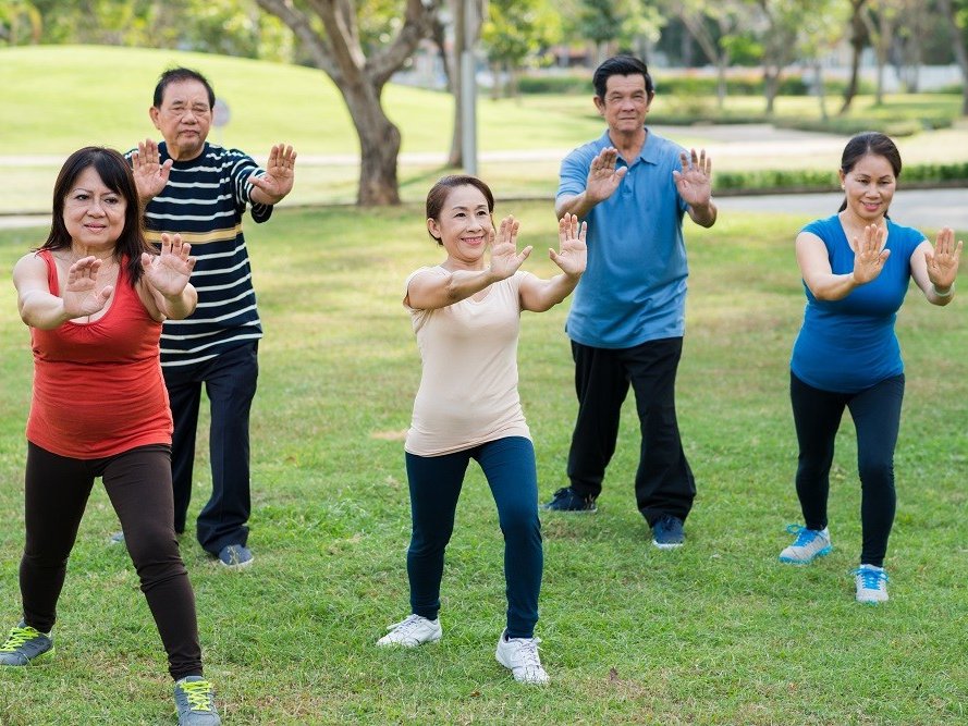 Tập thể dục cùng các thành viên trong gia đình giúp mọi người gắn kết cùng nhau hơn