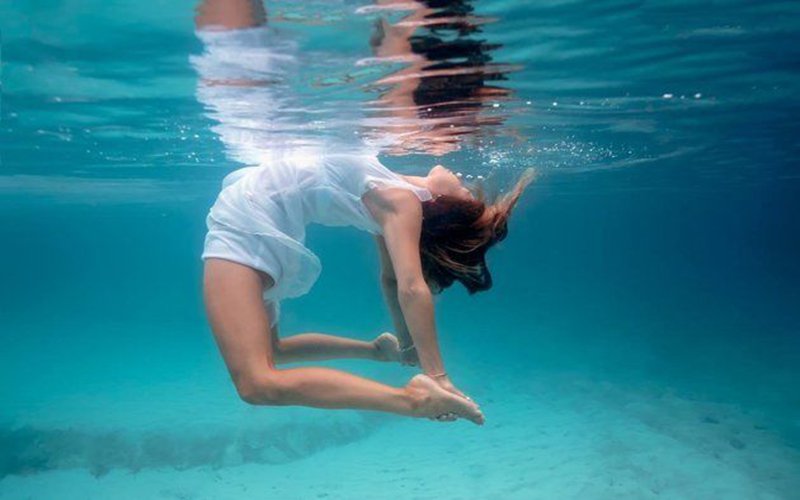 tập thể dục dưới nước