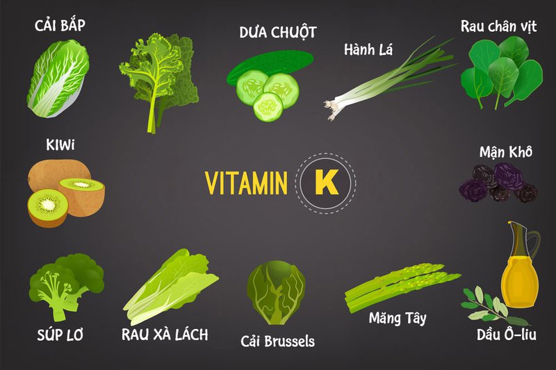 Thực phẩm không chứa Vitamin K: Hướng dẫn tối ưu hóa sức khỏe qua chế độ ăn