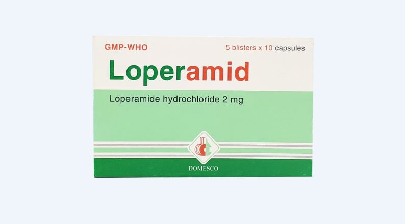 thuốc cầm tiêu chảy Loperamid
