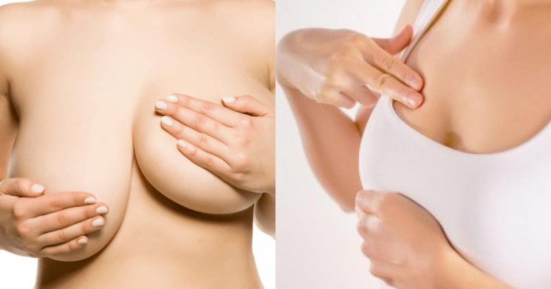 Phụ nữ ngực bên to bên nhỏ sau sinh có sao không?