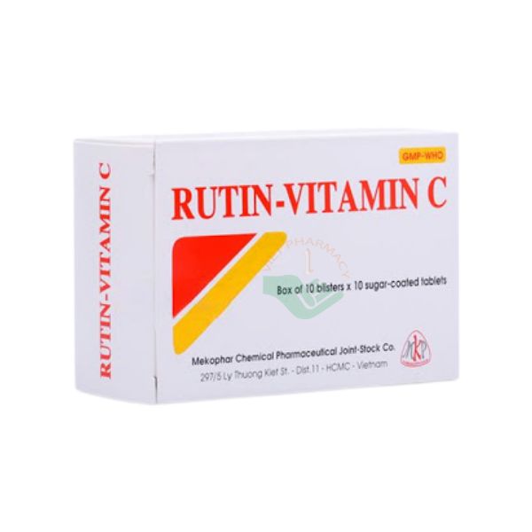 Thuốc Rutin c có tác dụng gì?
