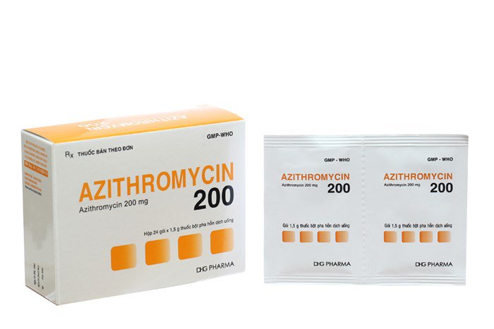 Công dụng thuốc Azithromycin 200