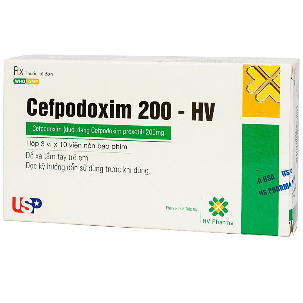 thuốc Cefpodoxime 200mg