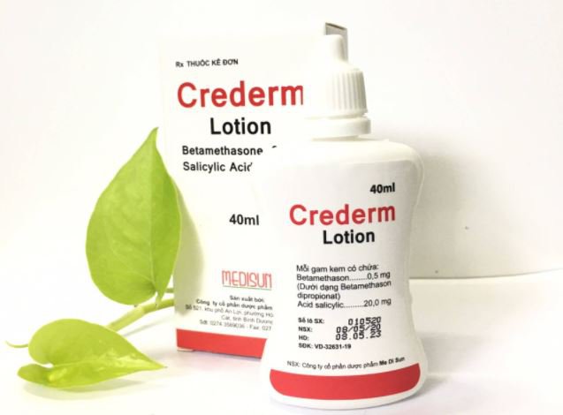 Thuốc Crederm được sử dụng trong điều trị một số bệnh lý ngoài da