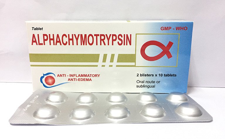 tác dụng của thuốc alphachymotrypsin