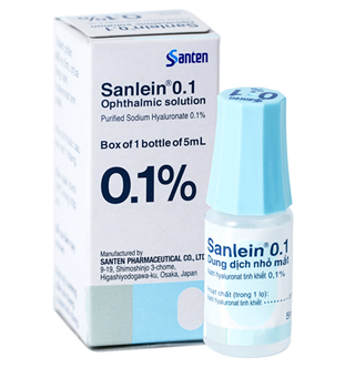 Thuốc nhỏ mắt Sanlein 0.1