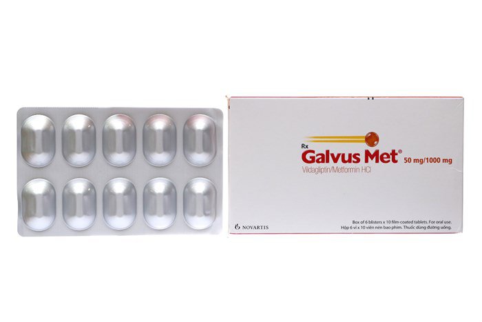 Thuốc điều trị đái tháo đường Galvus met