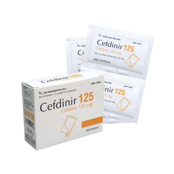 Công dụng thuốc Cefdinir 125