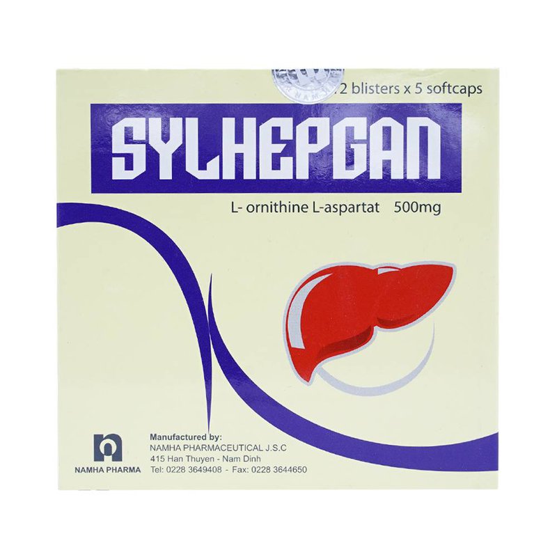 Thuốc Sylhepgan điều trị tăng amoniac huyết