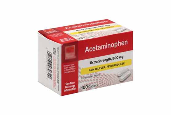 thuốc Acetaminophen và pseudoephedrine