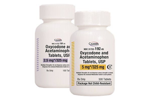 thuốc acetaminophen và oxycodone