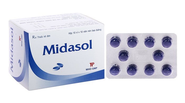 Công dụng thuốc Midasol