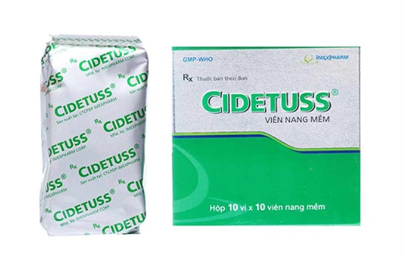 thuốc Cidetuss