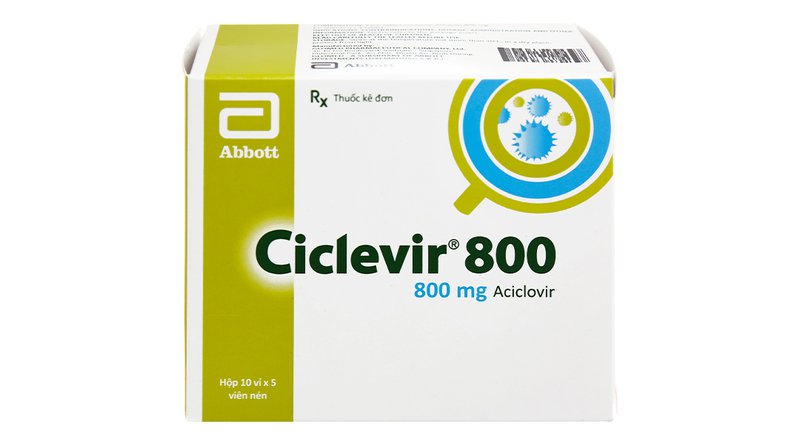 Công dụng thuốc Ciclevir 800