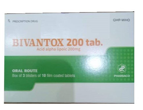 Công dụng thuốc Bivantox 200mg