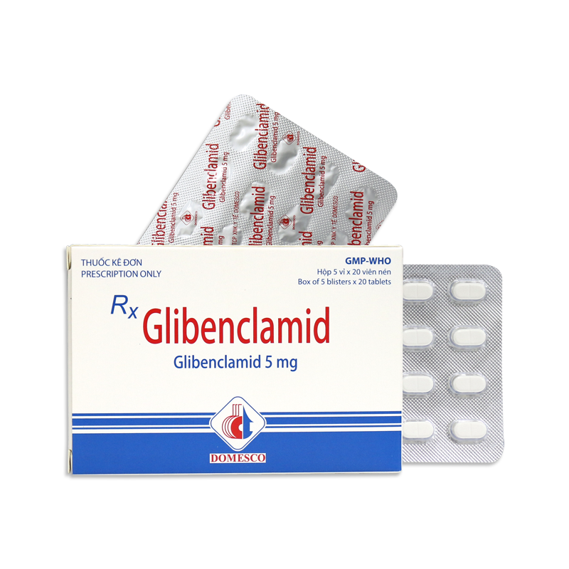 thuốc glibenclamid 5mg
