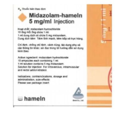 Midazolam - Hameln 5mg/ml
