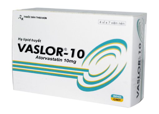 Công dụng thuốc Vaslor 10