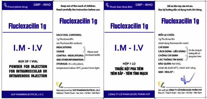Flucloxacilin 1g
