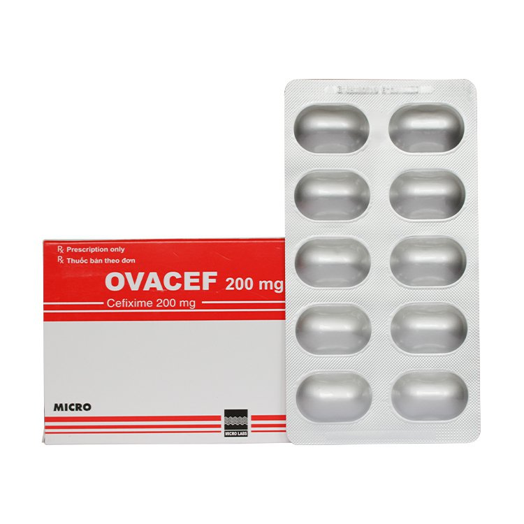 Công dụng thuốc Ovacef 200