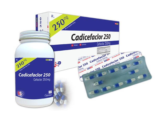 Cadicefaclor 250 mg